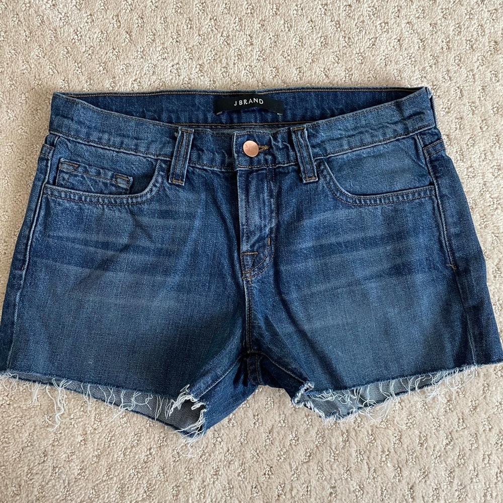 J BRAND Clear Denim Shorts - Size 25